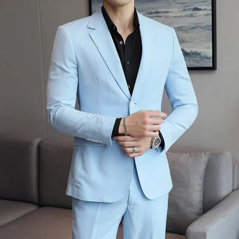 Blazer Masculino Bonzzano BZ190 em tecido leve e design elegante.