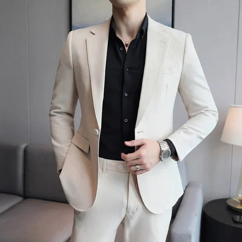 Blazer Masculino Bonzzano BZ190 em tecido leve e design elegante.