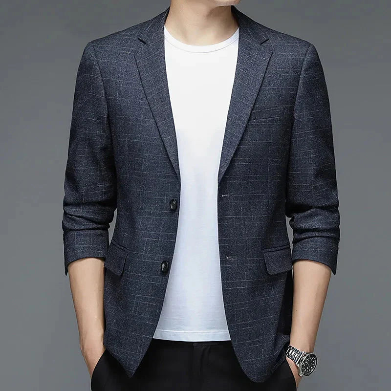 Blazer Masculino Bonzzano BZ191 em tecido premium com corte clássico.
