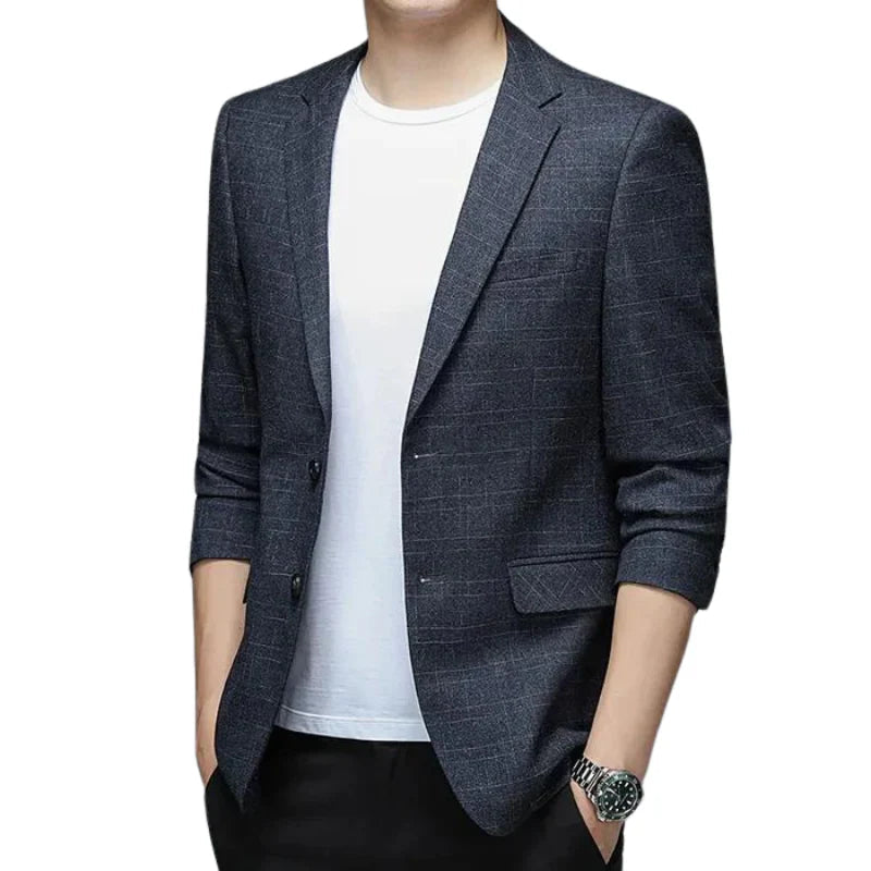 Blazer Masculino Bonzzano BZ191 em tecido premium com corte clássico.