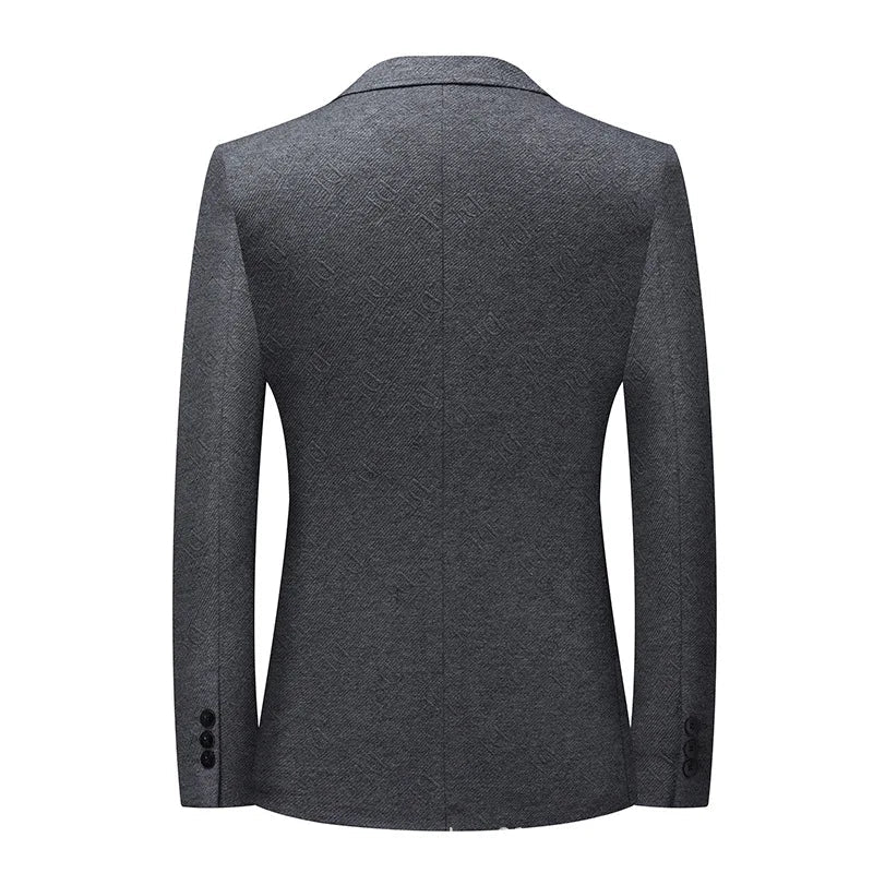 Blazer Masculino Bonzzano BZ028 em tecido elástico, moderno e versátil.