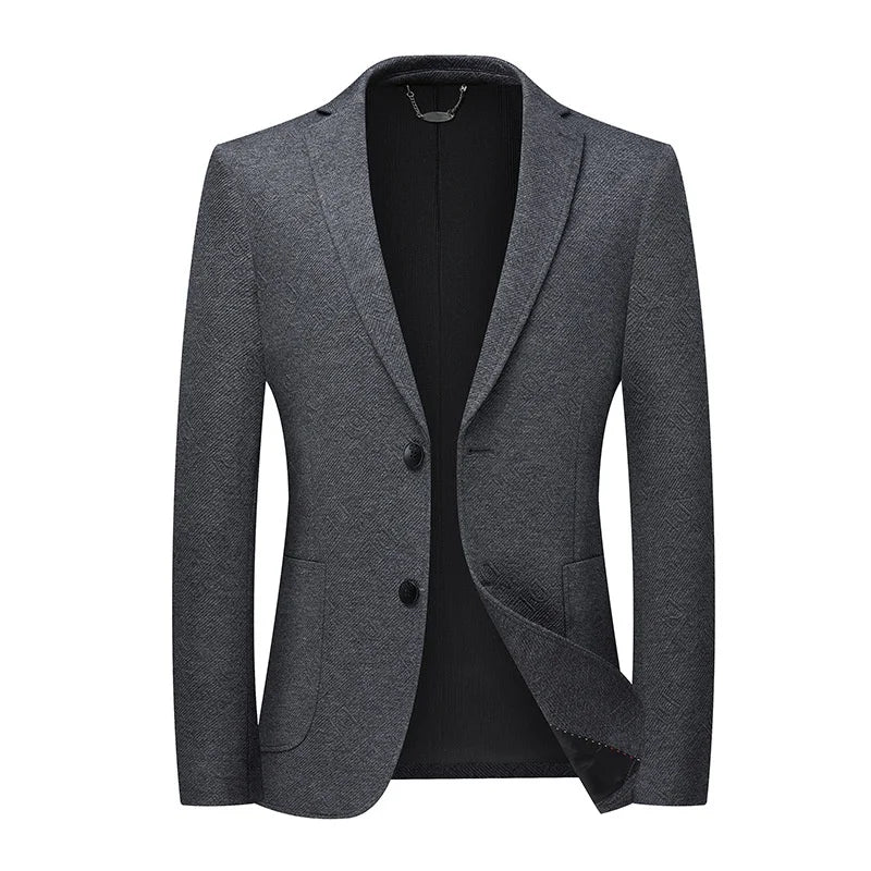Blazer Masculino Bonzzano BZ028 em tecido elástico, moderno e versátil.