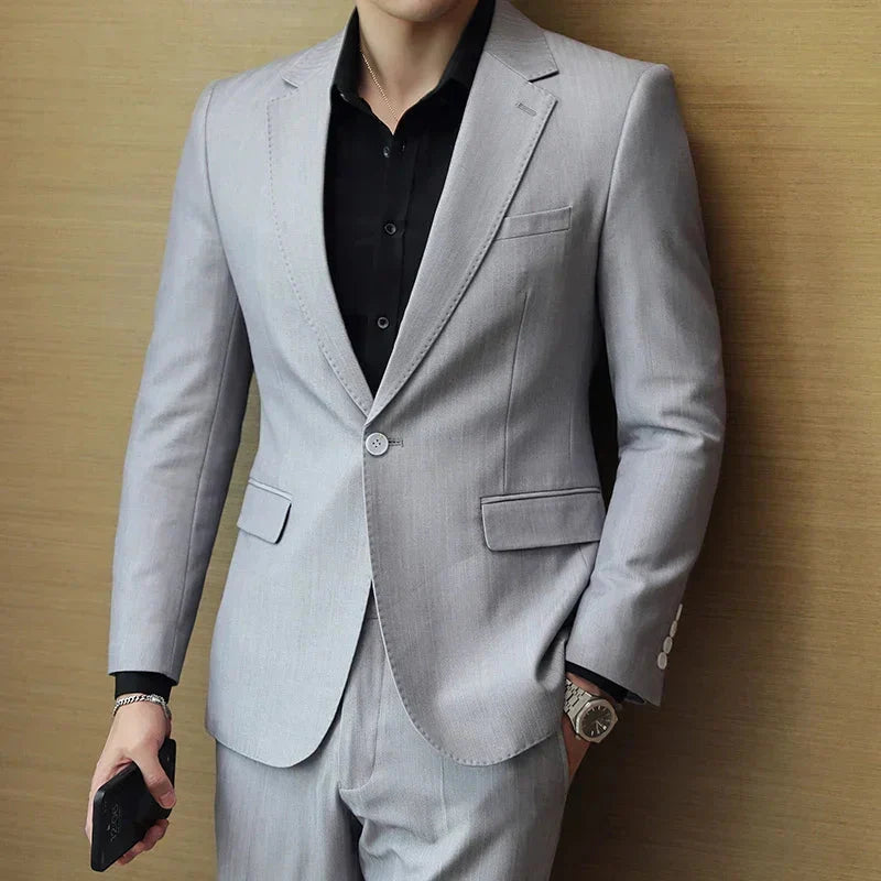 Blazer Masculino Bonzzano BZ190 em tecido leve e design elegante.