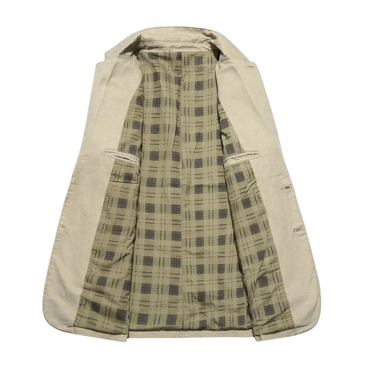 Blazer Masculino Bonzzano BZ032 em algodão, elegante e versátil.