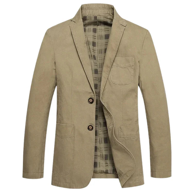 Blazer Masculino Bonzzano BZ032 em algodão, elegante e versátil.