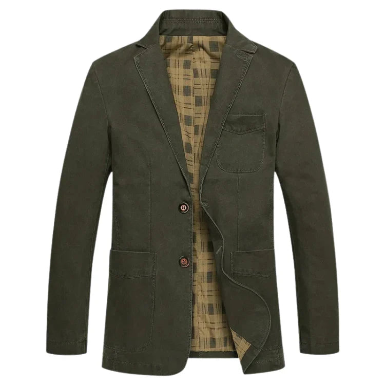 Blazer Masculino Bonzzano BZ032 em algodão, elegante e versátil.