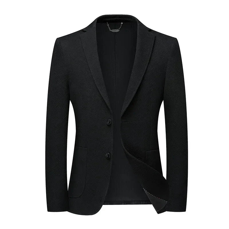Blazer Masculino Bonzzano BZ028 em tecido elástico, moderno e versátil.