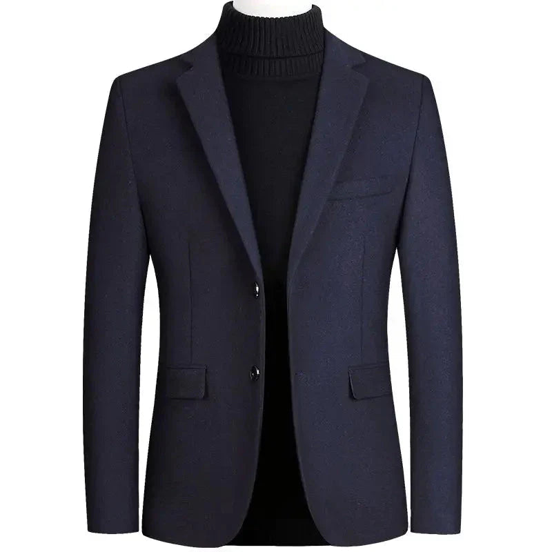 Blazer Masculino Slim Fit Bonzzano BZ027 em algodão e poliéster, elegante e versátil.