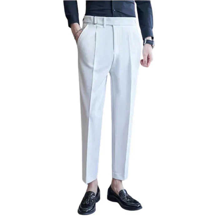 Calça de Alfaiataria Masculina Bonzzano BZ208 em tecido premium e corte clássico.