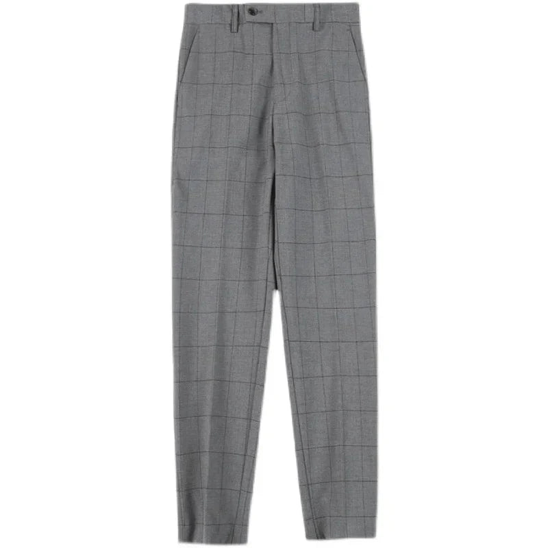 Calça de Alfaiataria Masculina Bonzzano BZ214 em corte slim fit.