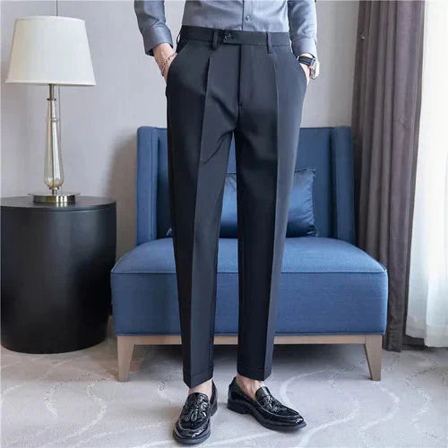 Calça de Alfaiataria Masculina Bonzzano BZ209 em tecido premium