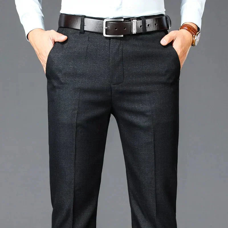 Calça Social Masculina Bonzzano BZ515 em tecido premium e corte clássico