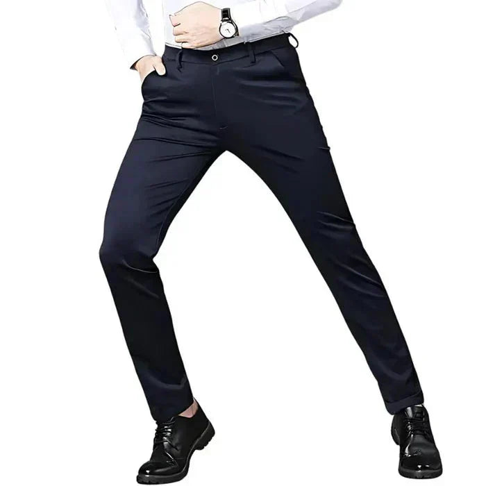 Calça Social Masculina Bonzzano BZ225 em tecido premium e corte clássico
