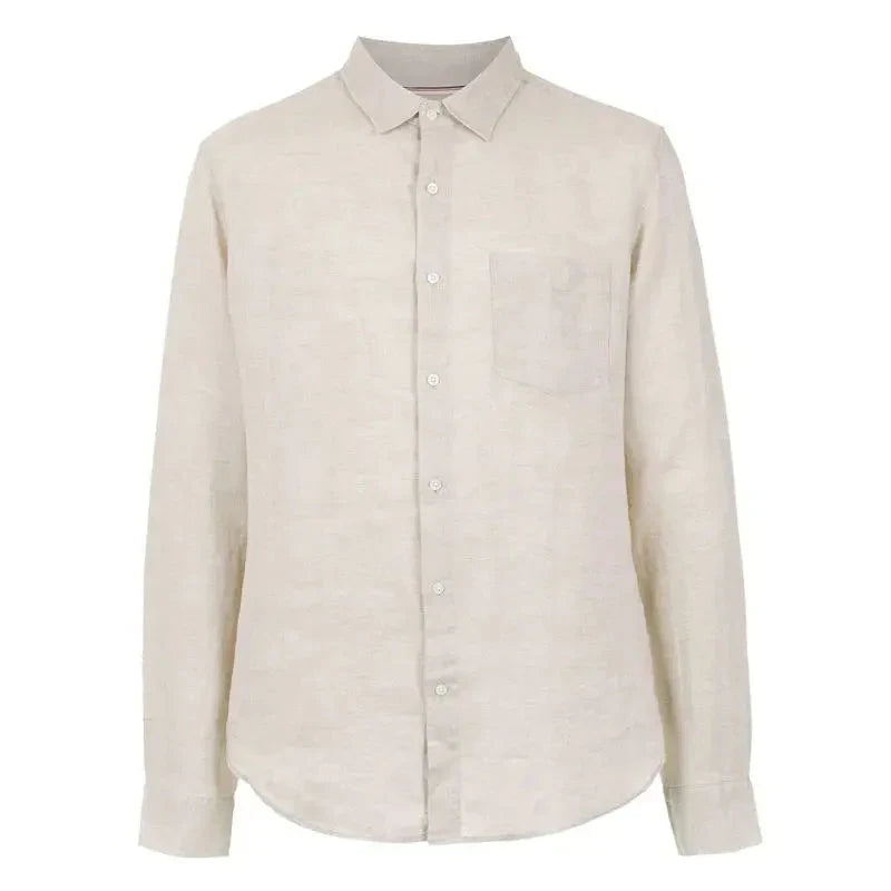 Camisa de Linho Masculina Bonzzano BZ346 em tecido leve e ecológico