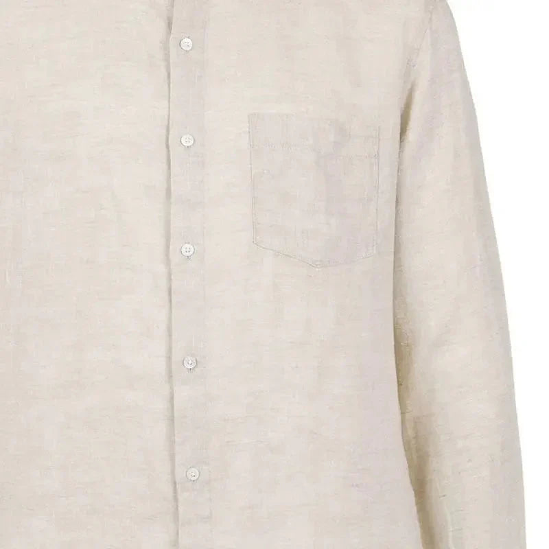 Camisa de Linho Masculina Bonzzano BZ346 em tecido leve e ecológico