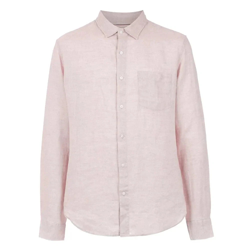 Camisa de Linho Masculina Bonzzano BZ346 em tecido leve e ecológico
