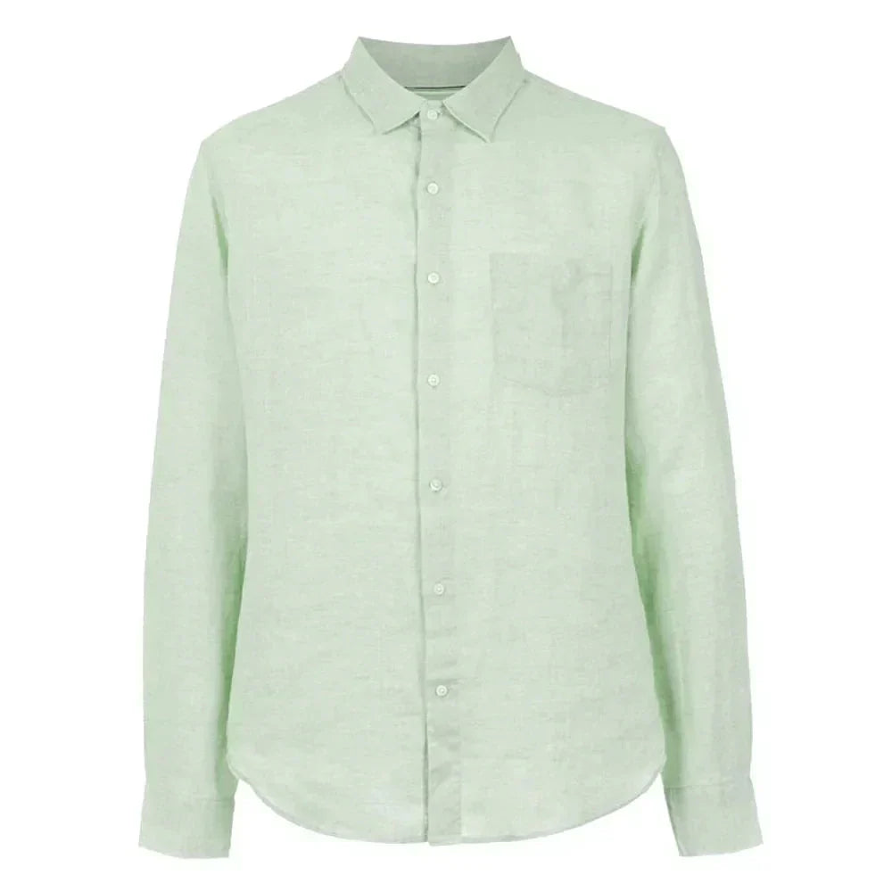 Camisa de Linho Masculina Bonzzano BZ346 em tecido leve e ecológico