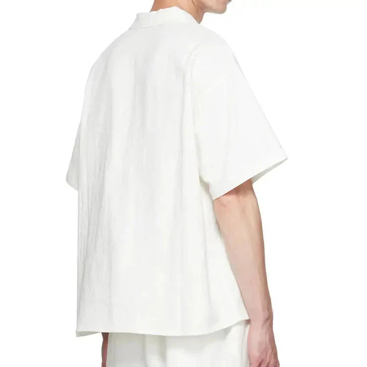Camisa Linho Oversized Masculina Bonzzano BZ345 em linho ecológico.
