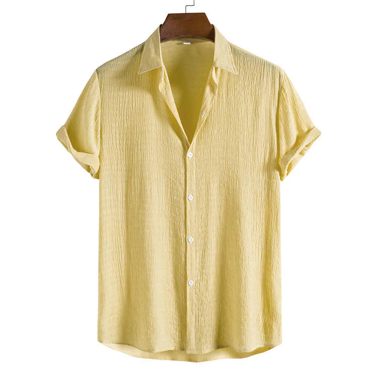 Camisa Masculina em Linho Bonzzano BZ383 com design elegante e confortável.
