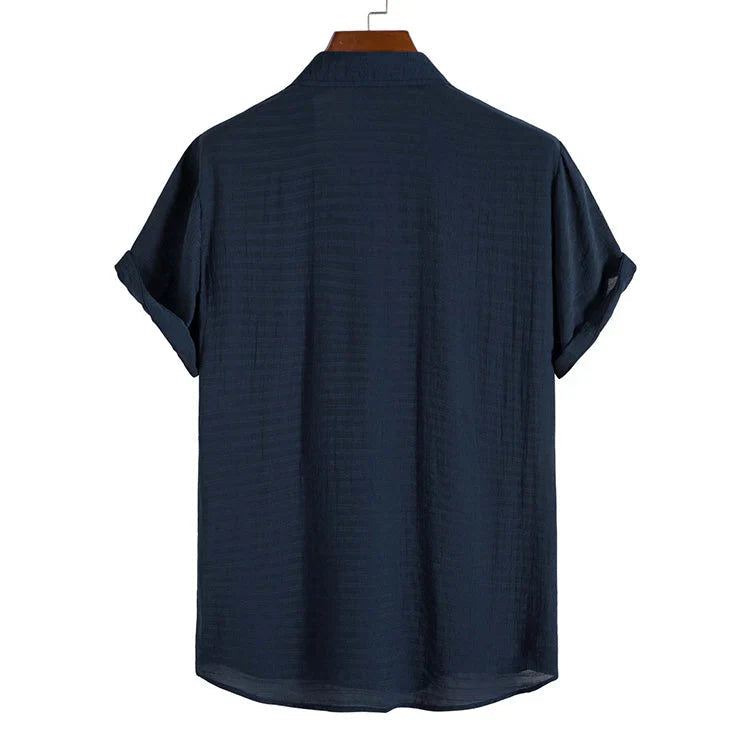 Camisa Masculina em Linho Bonzzano BZ383 com design elegante e confortável.