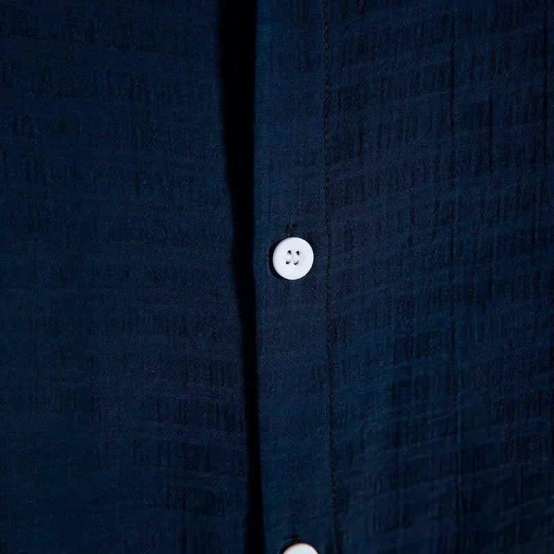 Camisa Masculina em Linho Bonzzano BZ383 com design elegante e confortável.