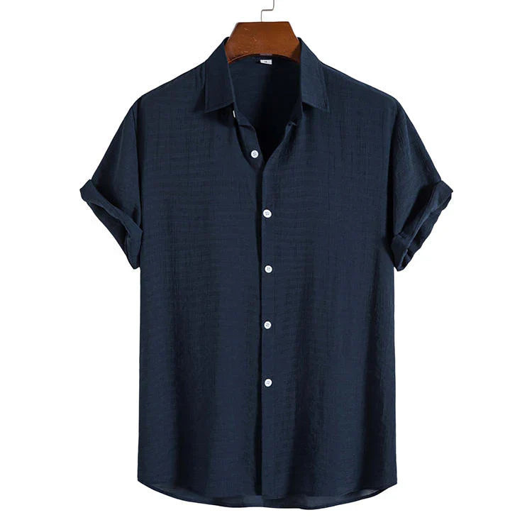 Camisa Masculina em Linho Bonzzano BZ383 com design elegante e confortável.