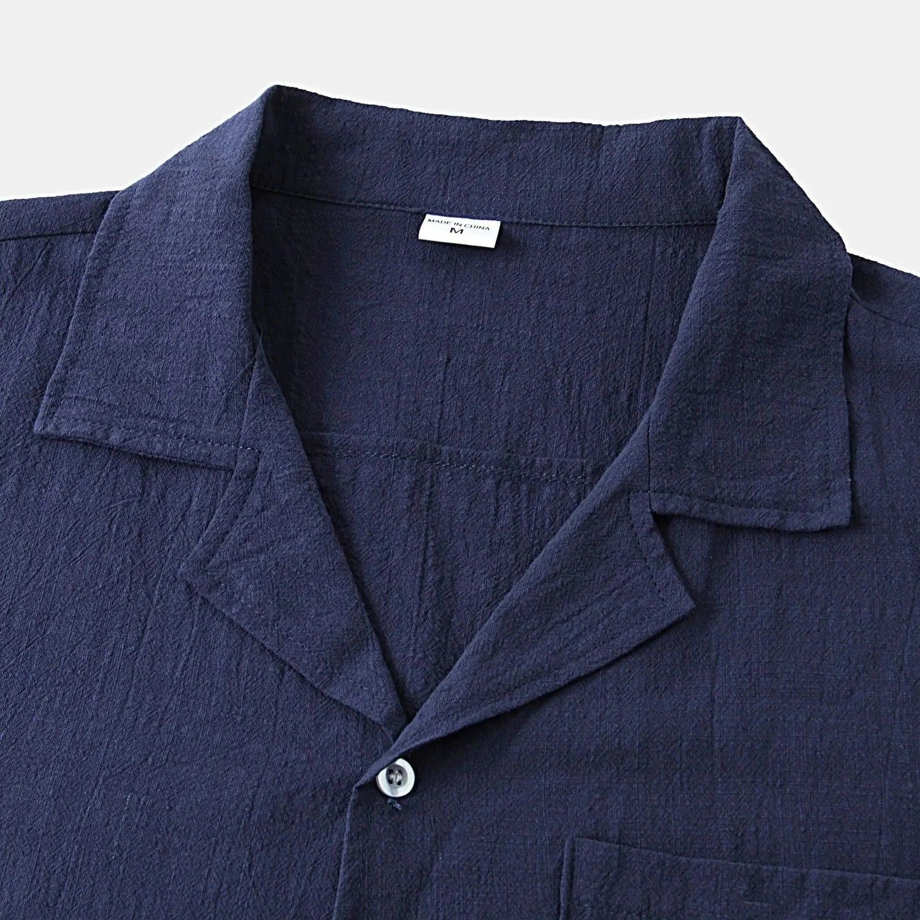 Camisa Masculina em Linho Bonzzano BZ397 com design casual e confortável.