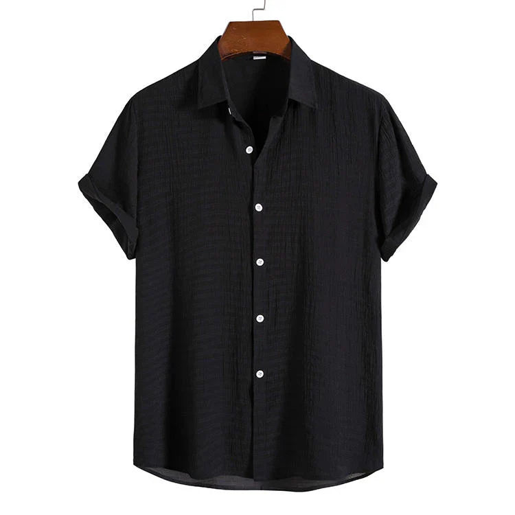 Camisa Masculina em Linho Bonzzano BZ383 com design elegante e confortável.