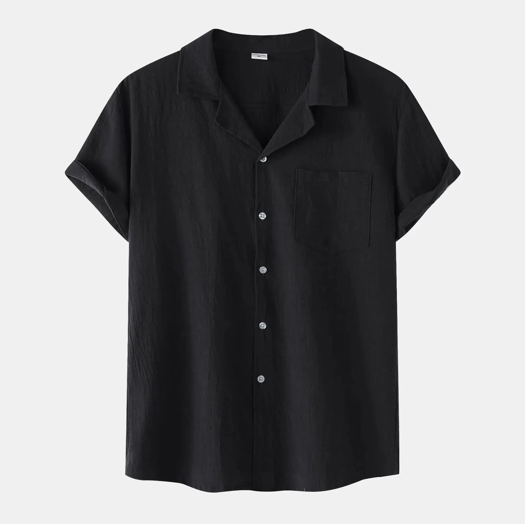 Camisa Masculina em Linho Bonzzano BZ397 com design casual e confortável.