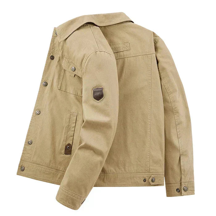 Jaqueta Casual Masculina Bonzzano BZ183 em algodão, estilo e conforto.