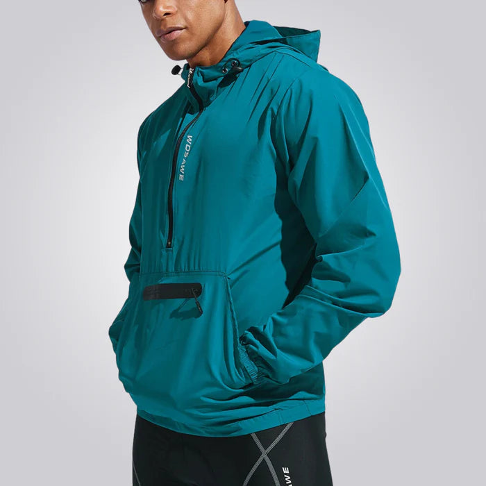 Jaqueta Corta Vento Masculina Bonzzano BZ139 em fundo neutro