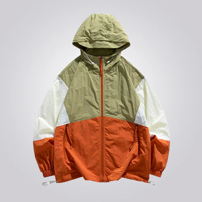 Jaqueta Corta Vento Masculina Bonzzano BZ143 em fundo neutro