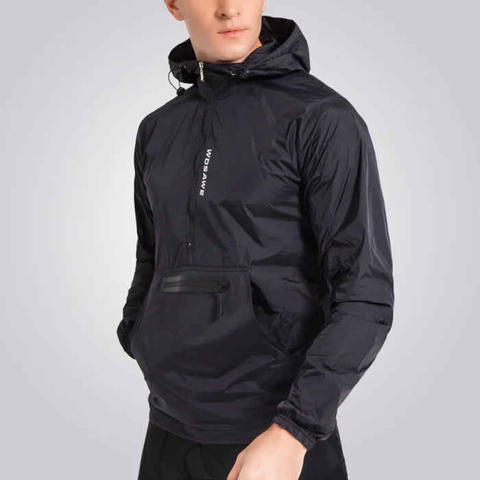 Jaqueta Corta Vento Masculina Bonzzano BZ139 em fundo neutro