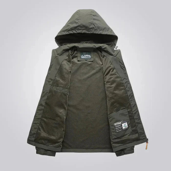 Jaqueta Impermeável Bonzzano BZ098 em poliéster, disponível em várias cores.
