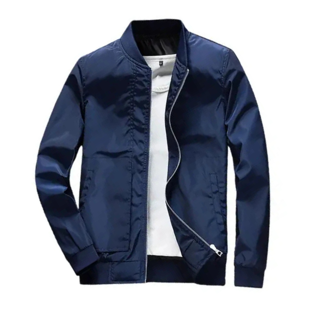 Jaqueta Impermeável Masculina Bonzzano BZ121 em ambiente externo