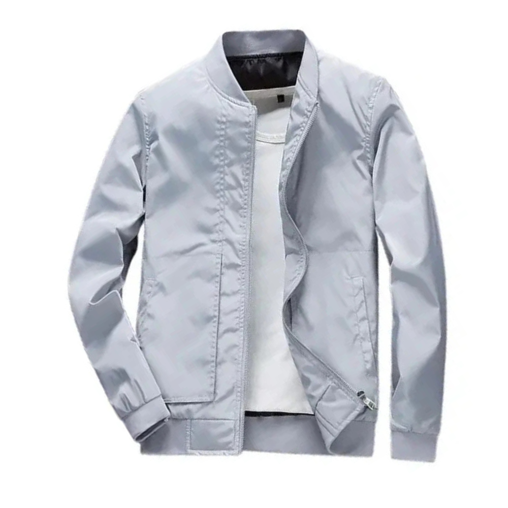 Jaqueta Impermeável Masculina Bonzzano BZ121 em ambiente externo