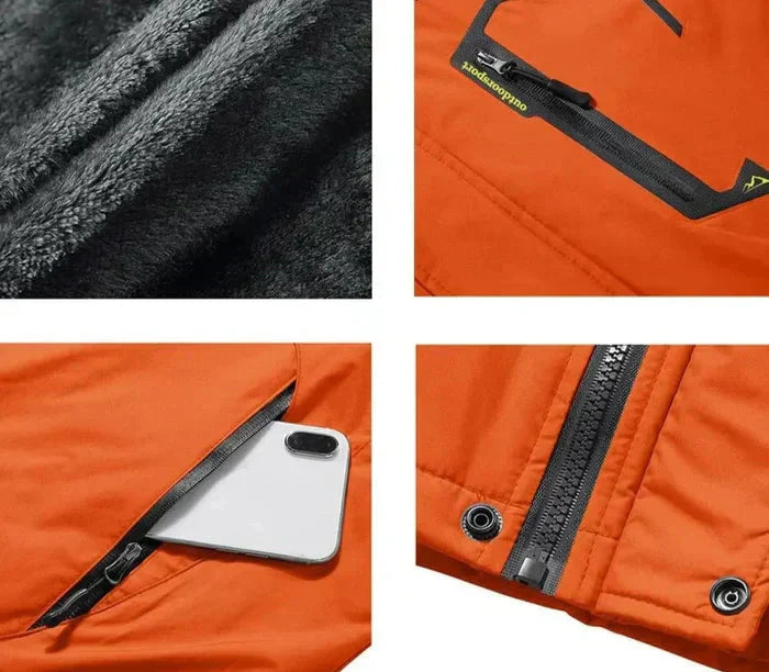 Jaqueta Impermeável Masculina Bonzzano BZ038 em ambiente urbano