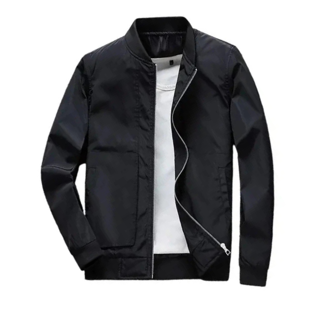 Jaqueta Impermeável Masculina Bonzzano BZ121 em ambiente externo