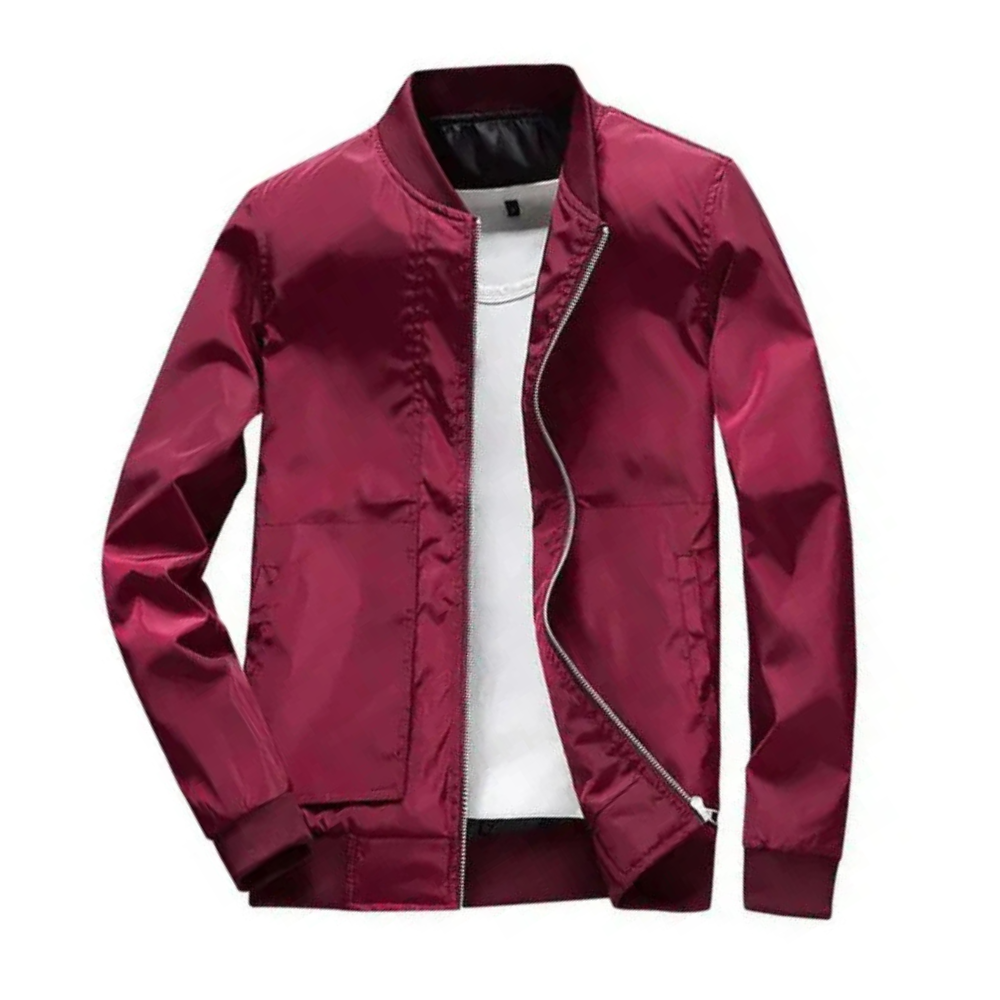 Jaqueta Impermeável Masculina Bonzzano BZ121 em ambiente externo