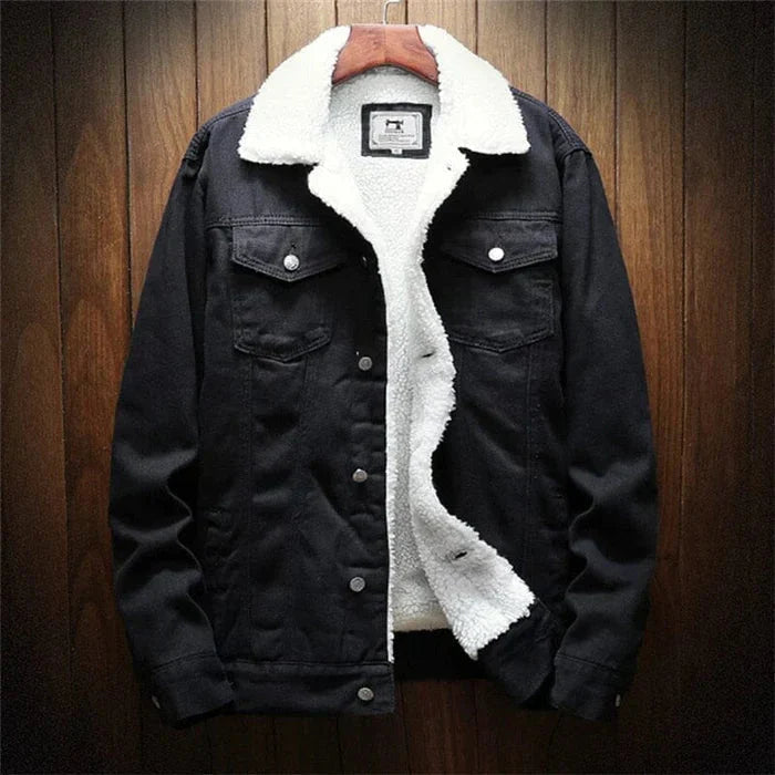 Jaqueta Jeans Masculina Forrada em Lã Bonzzano BZ097 em três cores.