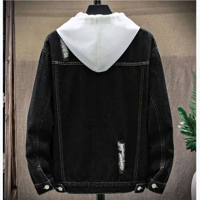 Jaqueta Jeans Masculina Bonzzano BZ138 com design moderno e urbano.