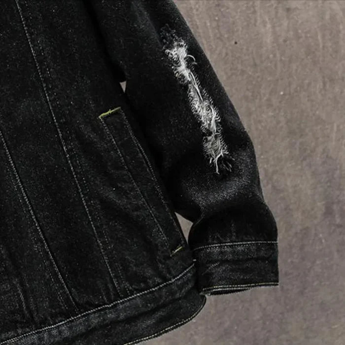 Jaqueta Jeans Masculina Bonzzano BZ138 com design moderno e urbano.