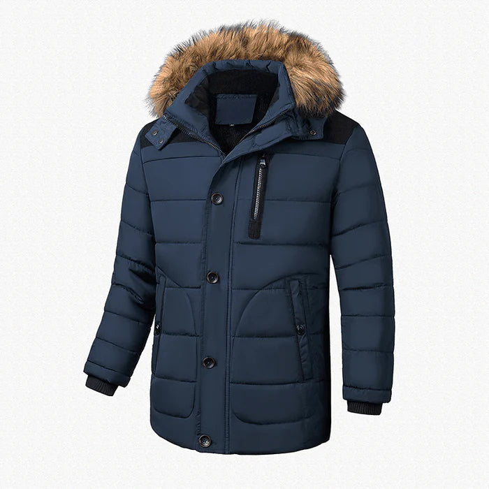 Jaqueta Masculina Acolchoada Bonzzano BZ117 em tecido premium e design elegante.
