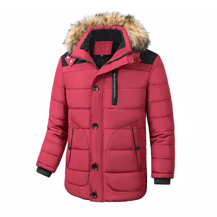 Jaqueta Masculina Acolchoada Bonzzano BZ117 em tecido premium e design elegante.