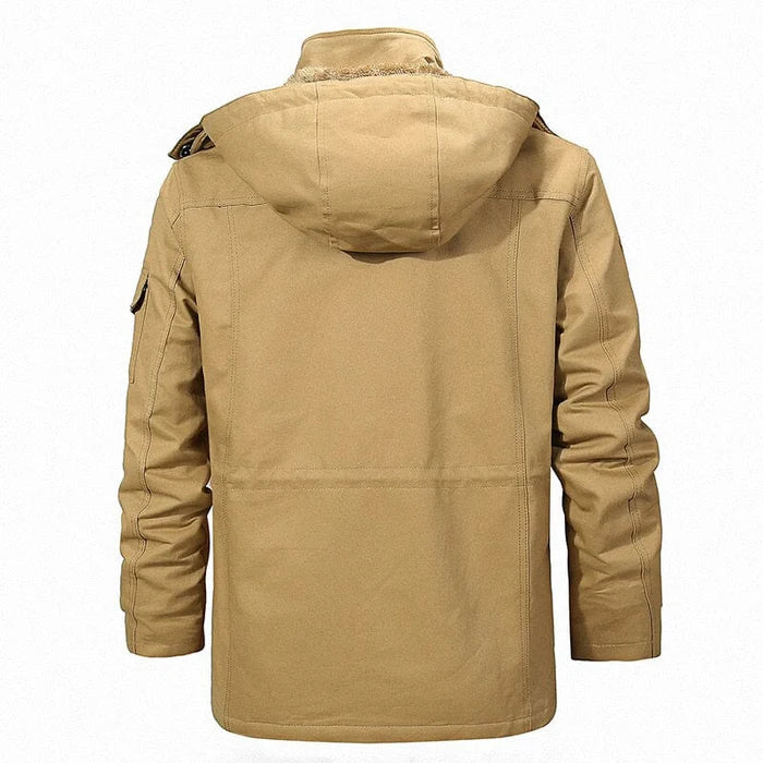 Jaqueta Masculina Bonzzano BZ148 em poliéster e algodão com design urbano.