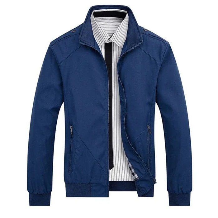 Jaqueta Masculina Casual Bonzzano BZ152 em algodão, lã e poliéster.