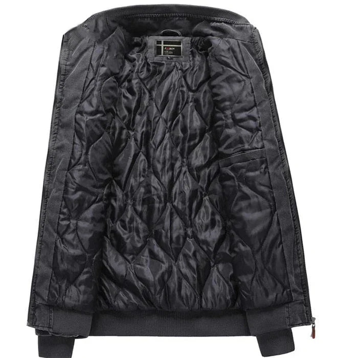 Jaqueta Masculina Casual Bonzzano BZ091 em fundo neutro, destacando seu design moderno e elegante.