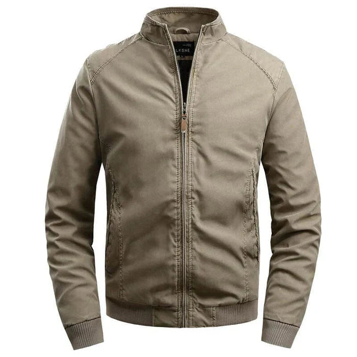 Jaqueta Masculina Casual Bonzzano BZ091 em fundo neutro, destacando seu design moderno e elegante.