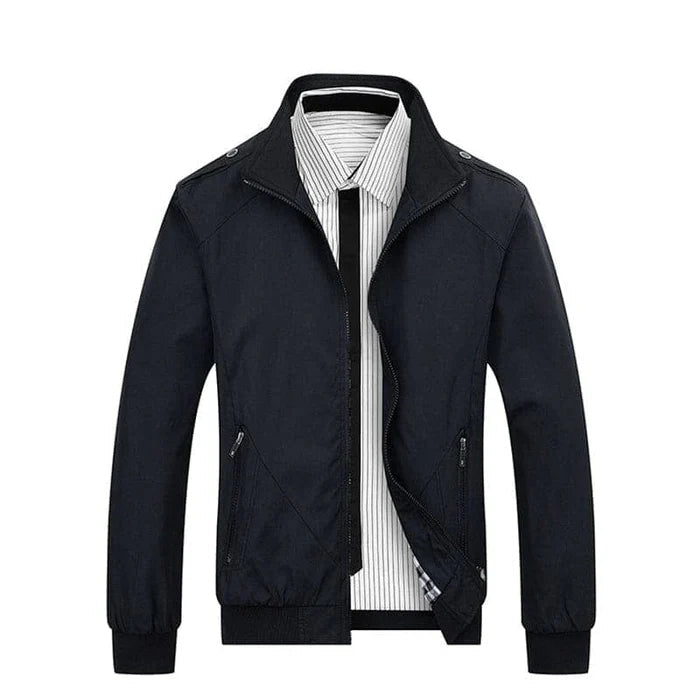 Jaqueta Masculina Casual Bonzzano BZ152 em algodão, lã e poliéster.