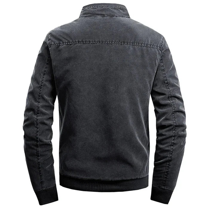 Jaqueta Masculina Casual Bonzzano BZ091 em fundo neutro, destacando seu design moderno e elegante.